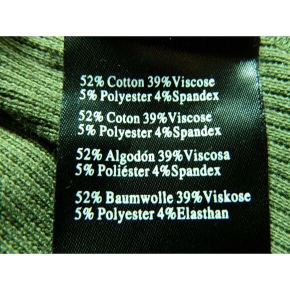 Anthropologie Tavik Dress Green Rib Knit  Maxi Length Scoop Neck Small - Picture 11 of 12